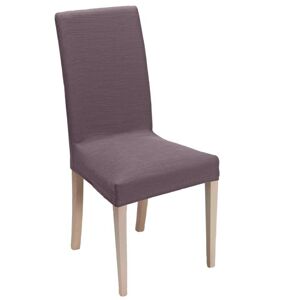 Blancheporte Pružný jednobarevný potah na židli, sedák nebo sedák + opěrka purpurová sedák