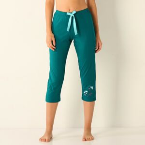 Blancheporte 3/4 pyžamové kalhoty, žerzej zelená 34/36