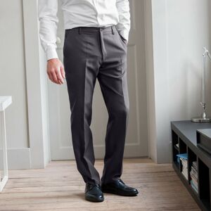 Blancheporte Kalhoty s upravitelným pasem, polyvlna šedá antracitová 46