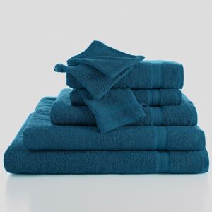 Blancheporte Kolekce koupelnového froté zn. Colombine, standardní kvalita 420 g/m2 paví modrá ručník 50x100cm+žínka