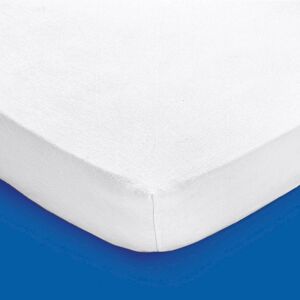 Blancheporte Meltonová voděodolná ochrana matrace s PVC vrstvou bílá 160x200cm