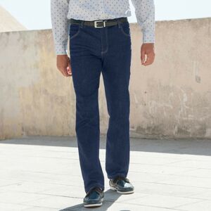 Blancheporte Extra pohodlné džíny s pružným pasem, vnitřní délka nohavic 82 cm tmavě modrá 38