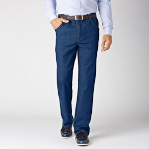 Blancheporte Extra pohodlné džíny s pružným pasem, vnitřní délka nohavic 72 cm tmavě modrá 44