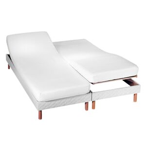 Blancheporte Ochrana matrace pro polohovací lůžka, nepropustná, s úpravou Bi-ome bílá 140x190cm