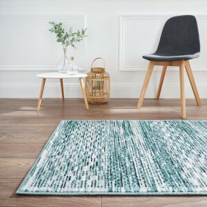 Blancheporte Melírovaný koberec modrá 60x110cm