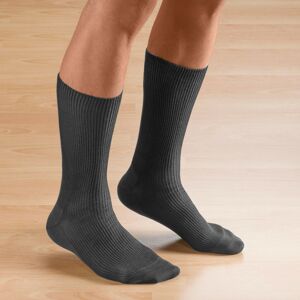 Blancheporte Sada 2 párů ponožek pro citlivá chodidla šedá 42/44