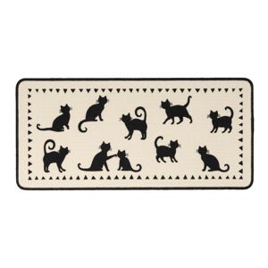 Blancheporte Kuchyňský kobereček kočky béžová 50x140cm