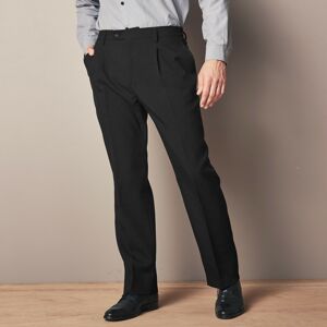 Blancheporte Kalhoty s pružným pasem a záševky černá 52