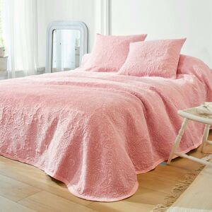 Blancheporte Přehoz na postel Melisa růžové dřevo přehoz 180x250cm