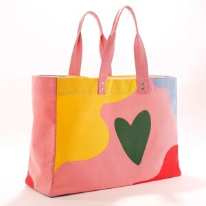 Blancheporte Látková taška s barevným potiskem vícebarevná uni