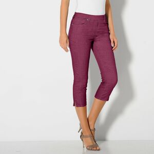 Blancheporte Strečové korzárské kalhoty purpurová 44