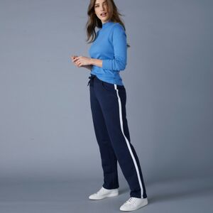 Blancheporte Sportovní dvoubarevné kalhoty nám.modrá/bílá 52
