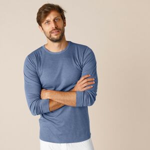 Blancheporte Sada 2 spodních triček s dlouhými rukávy, polyester džínový 85/92 (M)