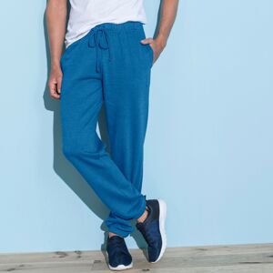 Blancheporte Meltonové kalhoty, pružný spodní lem modrá 60/62