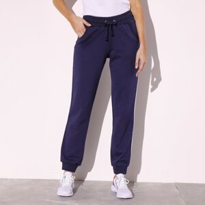 Blancheporte Sportovní kalhoty, dvoubarevné nám.modrá/bílá 52