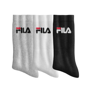 Blancheporte Sada 3 párů ponožek "sport" šedá+bílá+černá 39/42