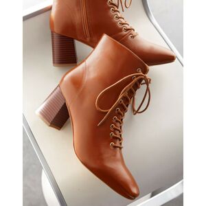 Blancheporte Vyšší boty na podpatku, karamelové karamelová 40