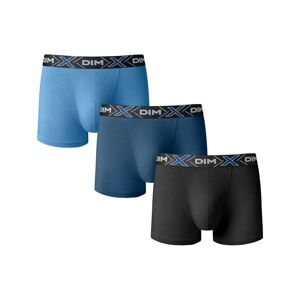 Blancheporte Sada 3 boxerek X-Temp zn. DIM černá+modrá L