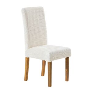Blancheporte Bi-pružný potah na židli, geometrický vzor režná na židli