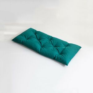Blancheporte Dlouhý jednobarevný polštář na sezení zelená 60x120cm