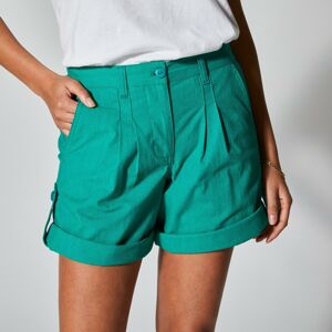 Blancheporte Nastavitelné šortky zelená 50