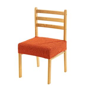 Blancheporte Sada 2 potahů na sedák židle oranžová sada 2 ks