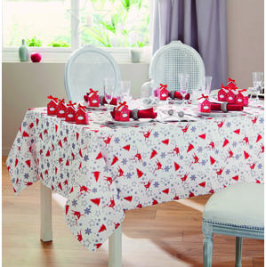 Blancheporte Ubrus na velký stůl bílá/červená
