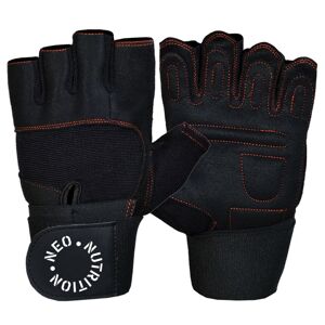 nu3tion Fitness rukavice pánské černé XL